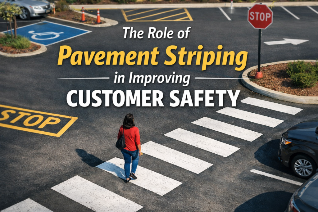 pavement striping